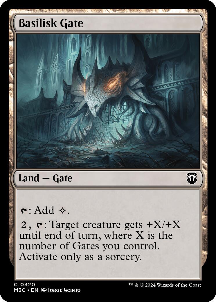 Basilisk Gate #320 Magic Modern Horizons 3 Commander