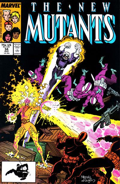 New Mutants #54 (1987) Comic Books New Mutants