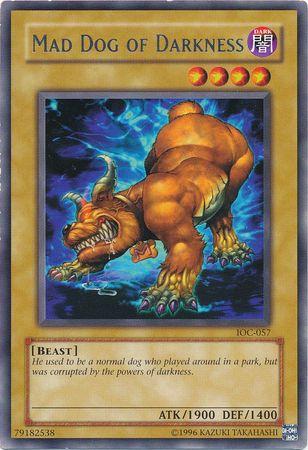 Mad Dog of Darkness IOC-057 YuGiOh Invasion of Chaos