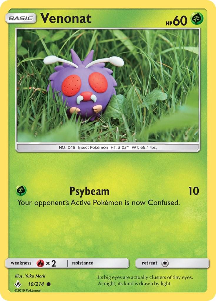 Venonat #10 Pokemon Unbroken Bonds