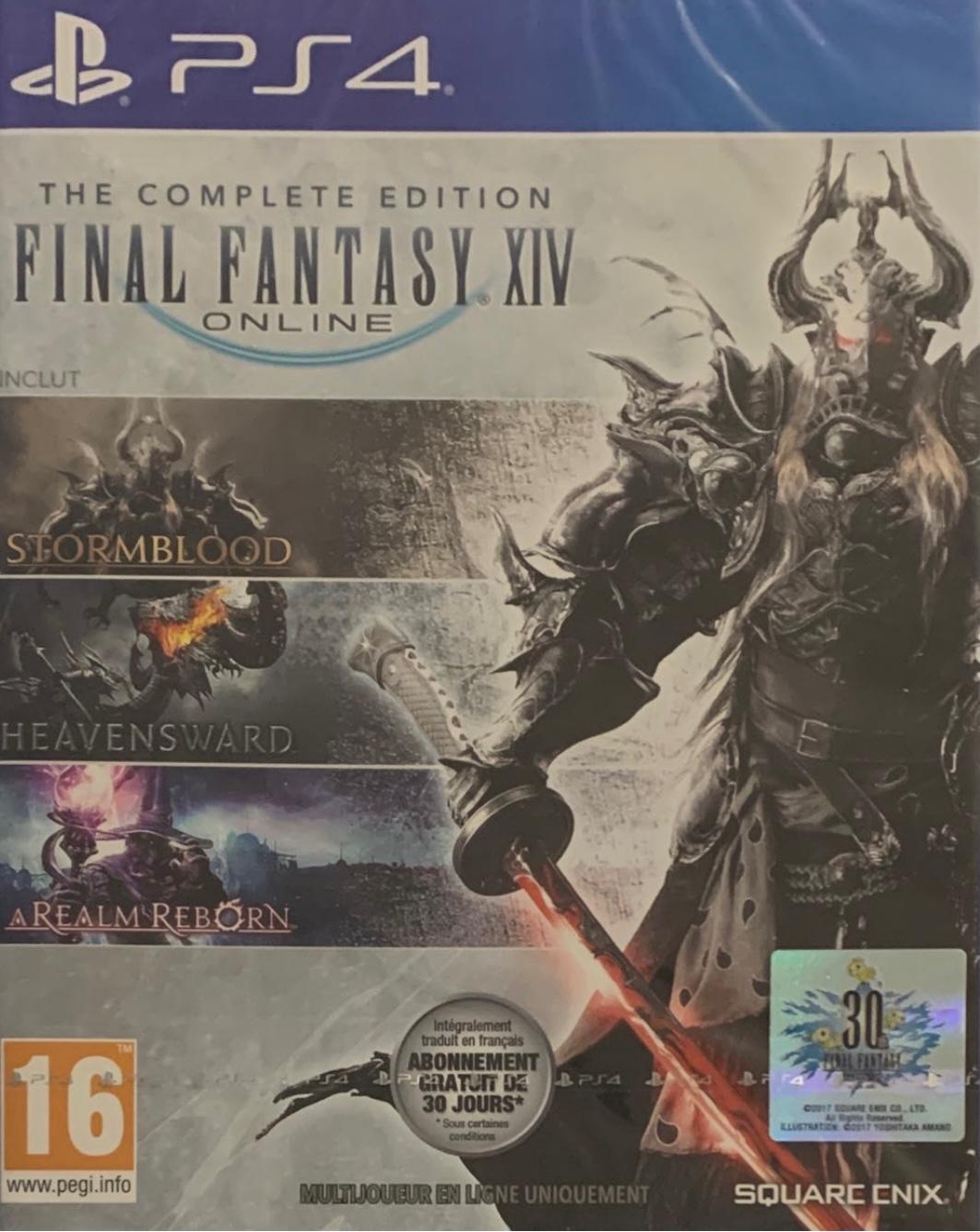 Final Fantasy XIV Online Complete Edition PAL Playstation 4