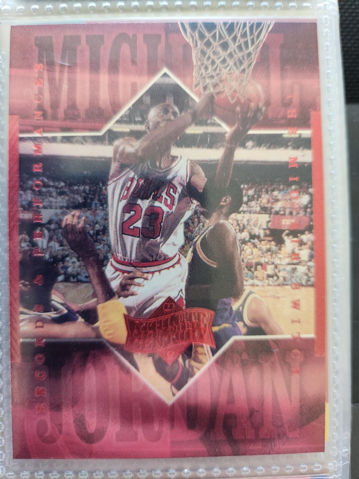 Michael Jordan #32 Basketball Cards 1999 Upper Deck MJ Athlete of the Century
