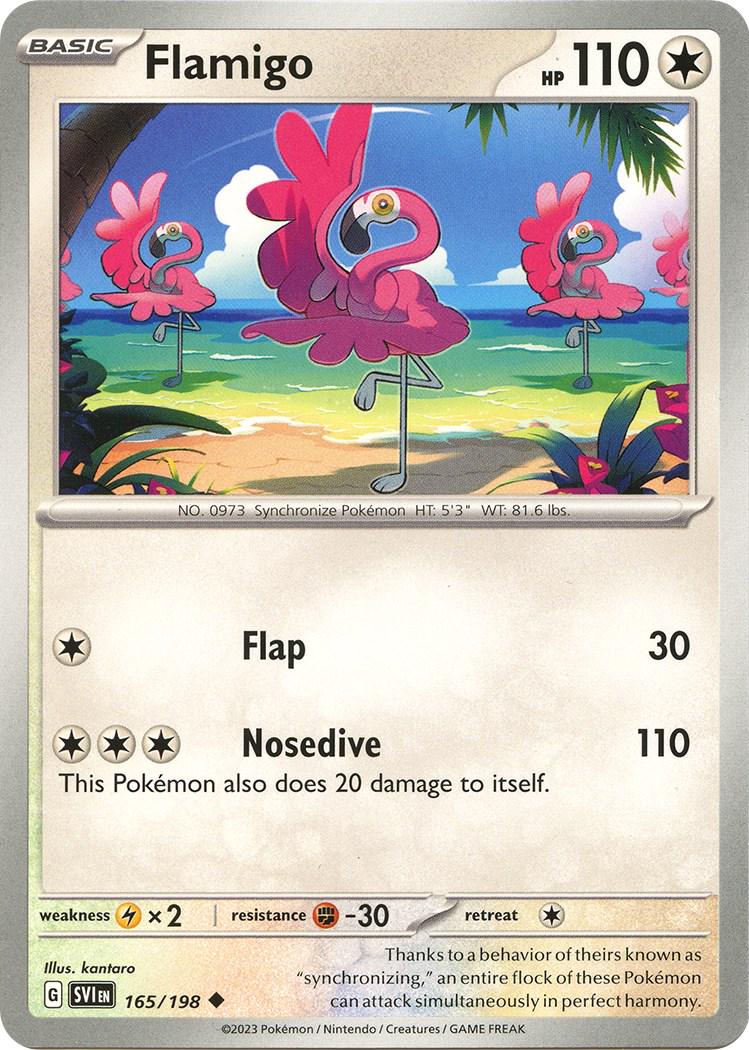 Flamigo #165 Pokemon Scarlet & Violet