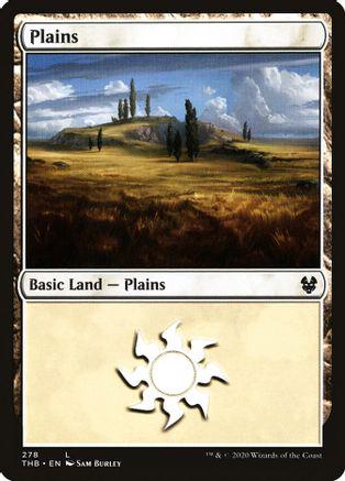 Plains #278 Magic Theros Beyond Death