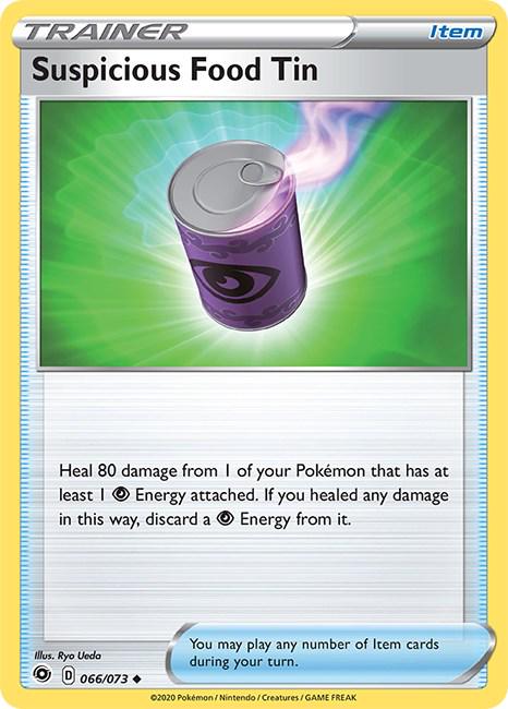 Suspicious Food Tin #66 Pokemon Champion's Path