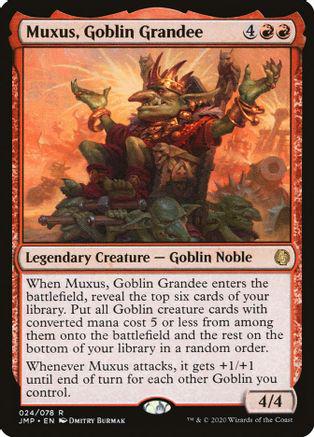 Muxus, Goblin Grandee #24 Magic Jumpstart