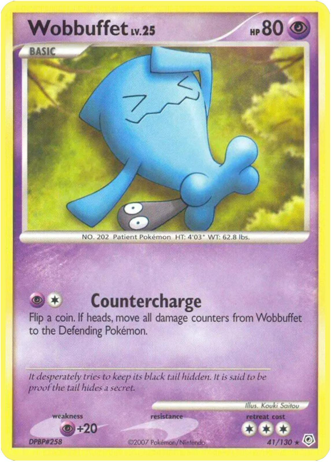 Wobbuffet #41 Pokemon Diamond & Pearl