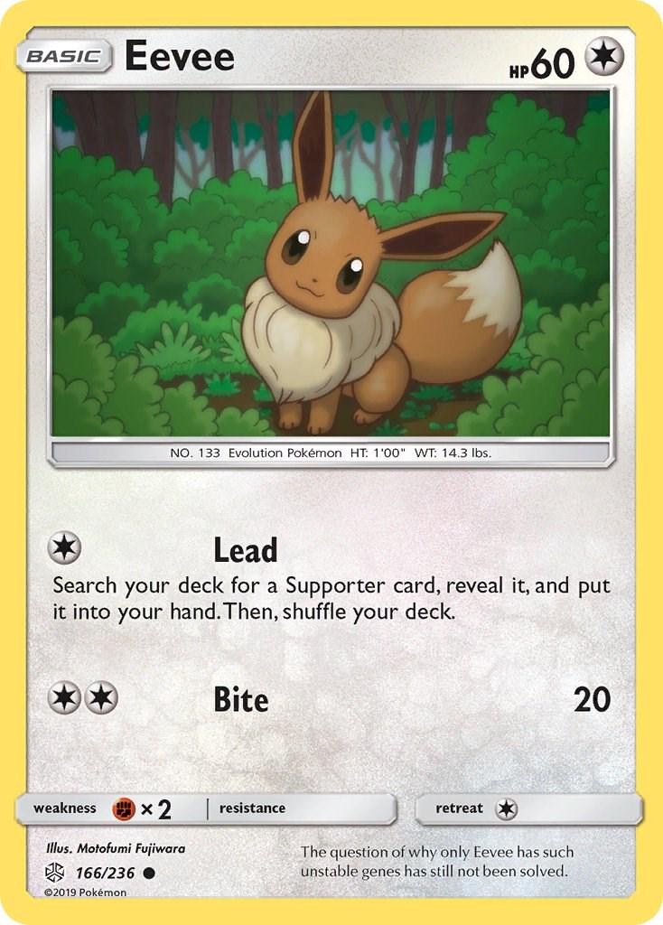 Eevee #166 Pokemon Cosmic Eclipse