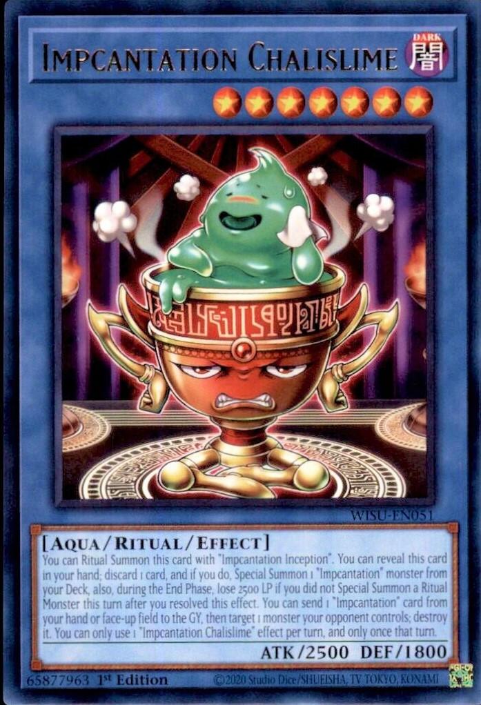 Impcantation Chalislime WISU-EN051 YuGiOh Wild Survivors