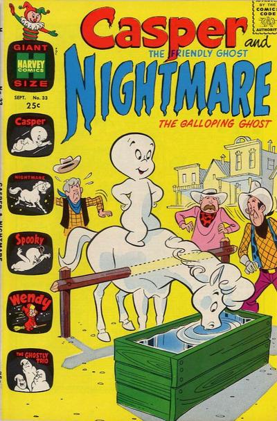Casper & Nightmare #33 (1971) Comic Books Casper & Nightmare
