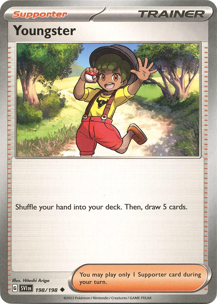 Youngster #198 Pokemon Scarlet & Violet