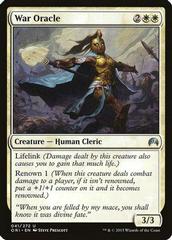 War Oracle [Foil] Magic Magic Origins Prices