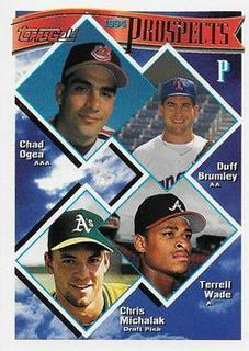 Chad Ogea, Chris Michalak, Duff Brumley, Terrell Wade