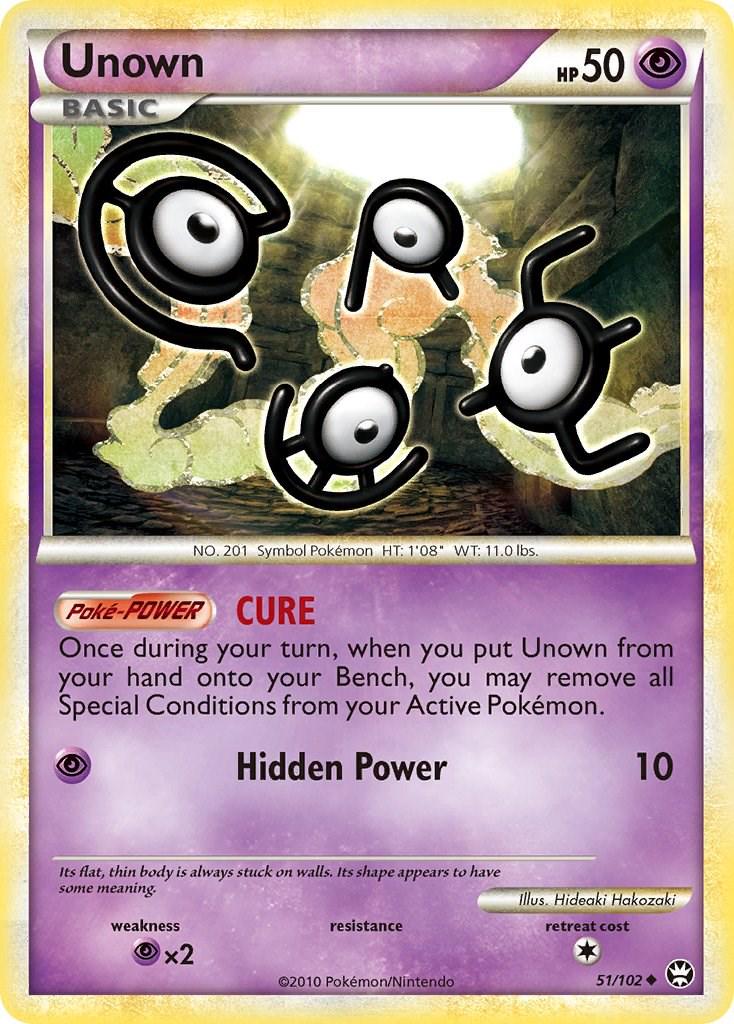 Unown #51 Pokemon Triumphant