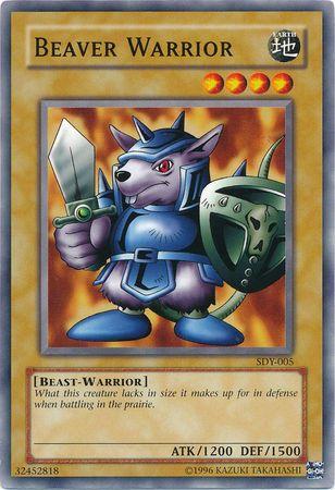 Beaver Warrior SDY-005 YuGiOh Starter Deck: Yugi