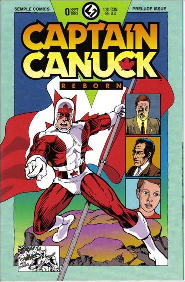 Captain Canuck Reborn #0 (1993) Comic Books Captain Canuck Reborn