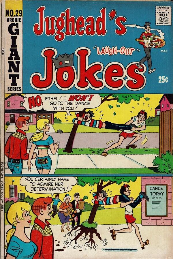 Jughead's Jokes #29 (1972) Comic Books Jughead's Jokes