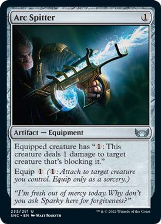 Arc Spitter #233 Magic Streets of New Capenna
