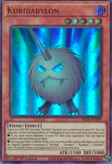 Kuribabylon BROL-EN005 YuGiOh Brothers of Legend