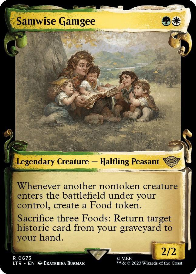 Samwise Magic Card Samwise Gamgee #673 Prices | Magic Lord of the Rings | Magic Cards