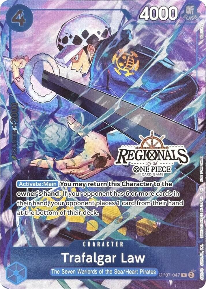 Trafalgar Law [Regionals Textured Chase] OP07-047 Prices | One