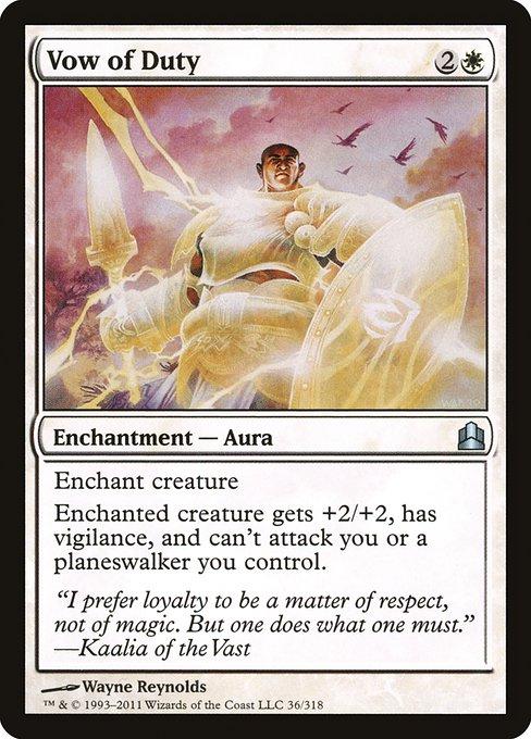 Vow of Duty Magic Commander