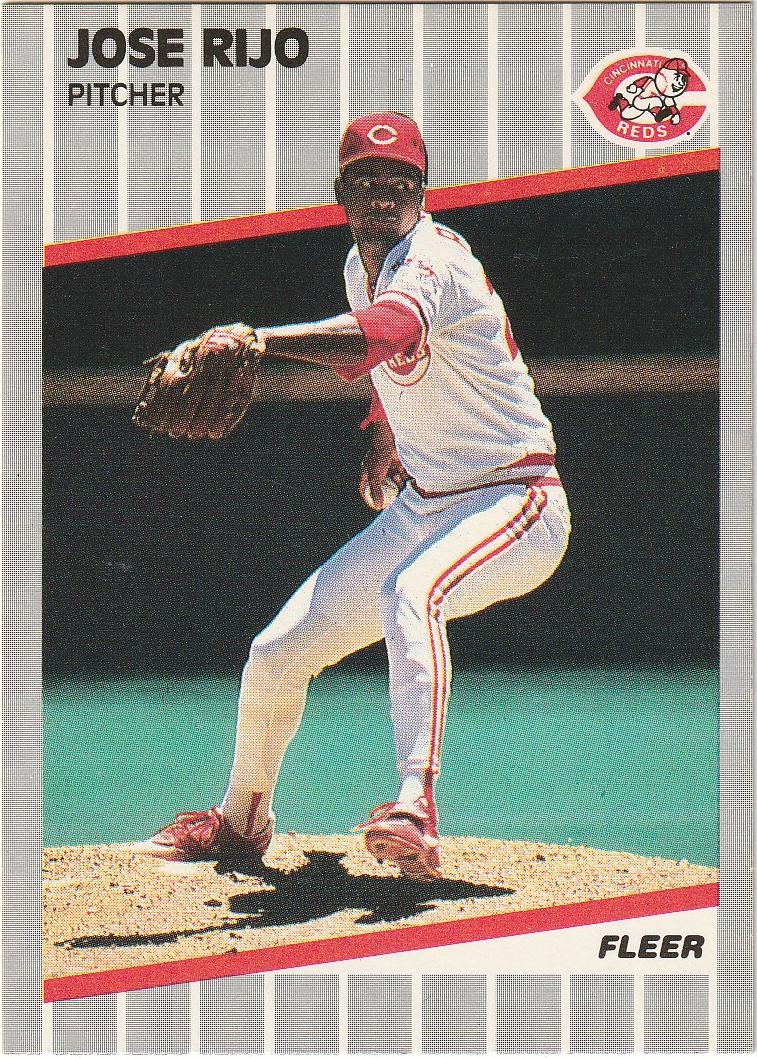 Jose Rijo (1989 Fleer)