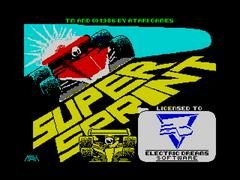 Loading Screen | Super Sprint ZX Spectrum