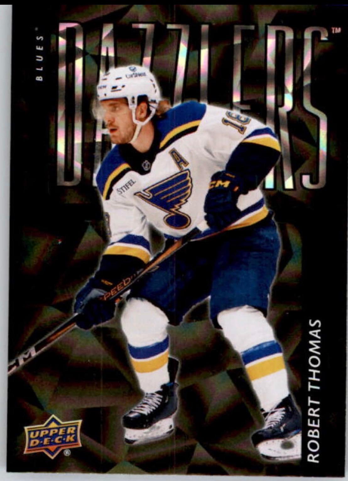 Robert Thomas #DZ-74 2025 Upper Deck Series 2 Dazzlers Hockey