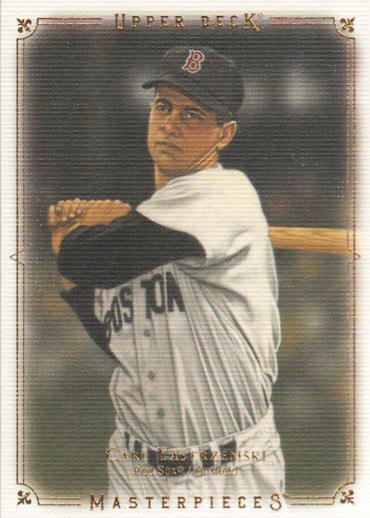 Carl Yastrzemski #11 2008 Upper Deck Masterpieces Baseball