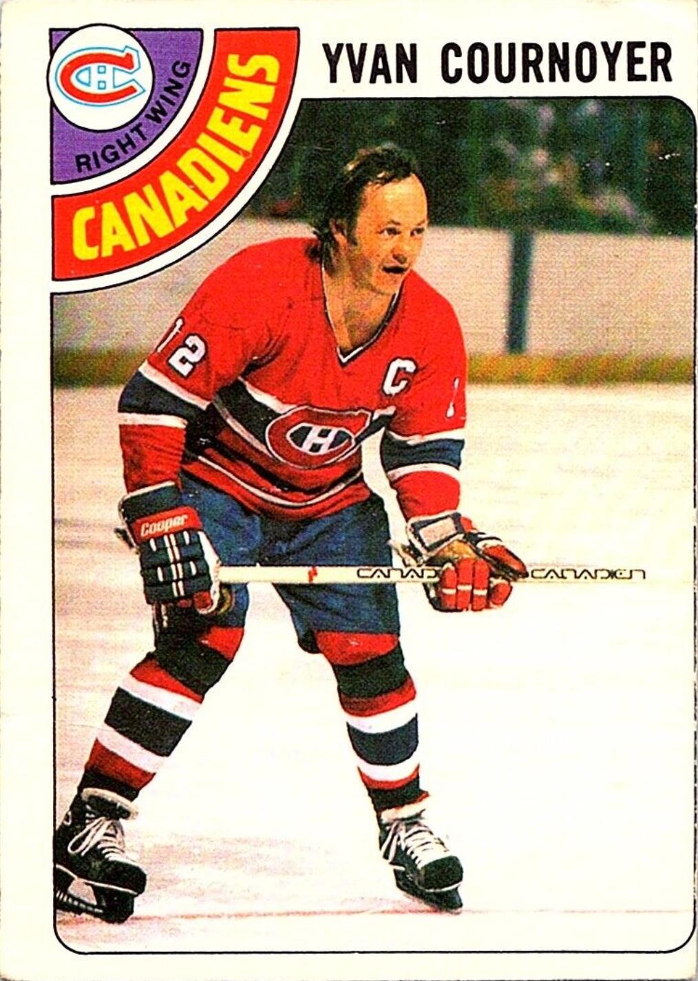 Yvan Cournoyer #60 Hockey Cards 1978 O-Pee-Chee