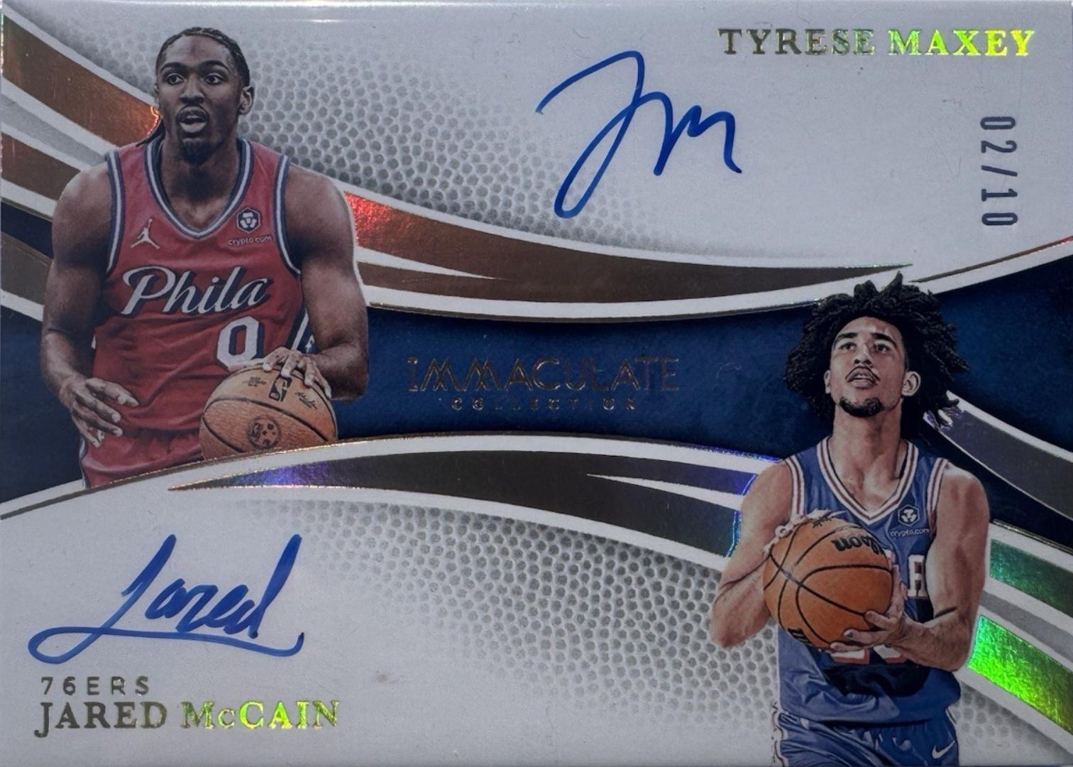 Tyrese Maxey / Jared McCain #25