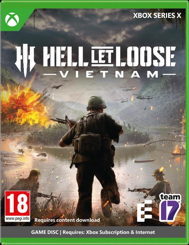 Carátula de Hell Let Loose: Vietnam para Xbox Series X (edición PAL España)