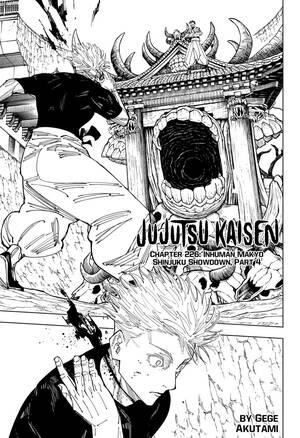 Jujutsu Kaisen #226 (2023) Comic Books Jujutsu Kaisen