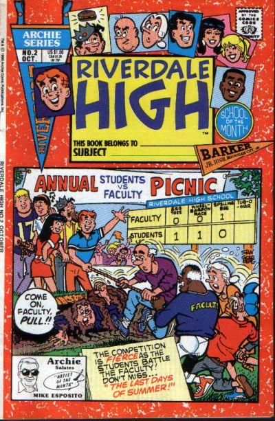 Riverdale High #2 (1990) Comic Books Riverdale High