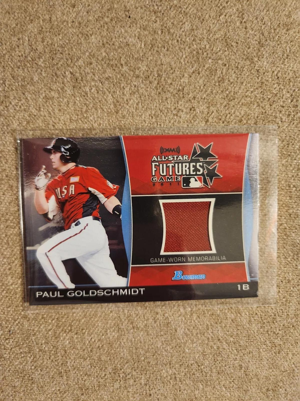 Paul Goldschmidt #FGR-PG Baseball Cards 2011 Bowman Draft Future's Game Relics