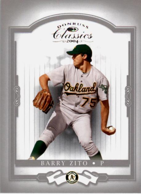 Barry Zito #29 2004 Donruss Classics Baseball