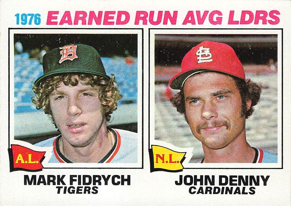 1977 1976 ERA Leaders #7