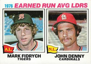 1976 ERA Leaders