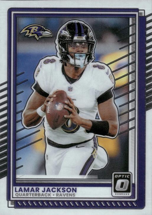 Lamar Jackson #80 Prices | 2025 Panini Donruss Optic | Football Cards