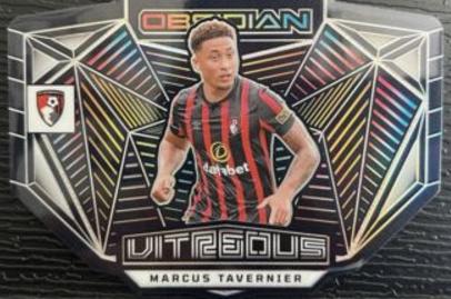 Marcus Tavernier #1 Soccer Cards 2023 Panini Obsidian Vitreous