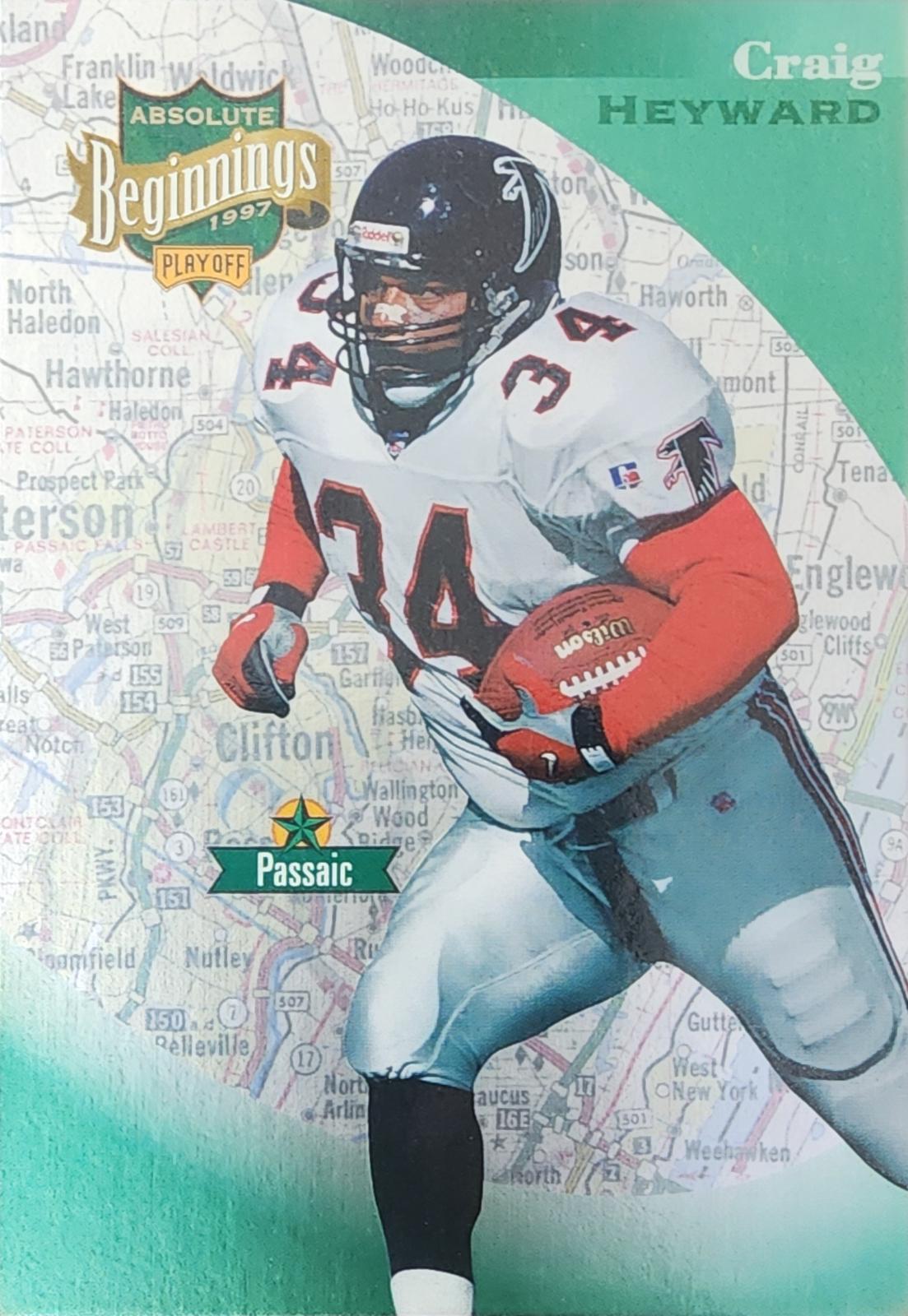 Craig Heyward #74 1997 Playoff Absolute Football