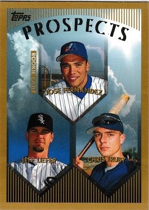 Jose Fernandez, Jeff Liefer, Chris Truby #434 Baseball Cards 1999 Topps