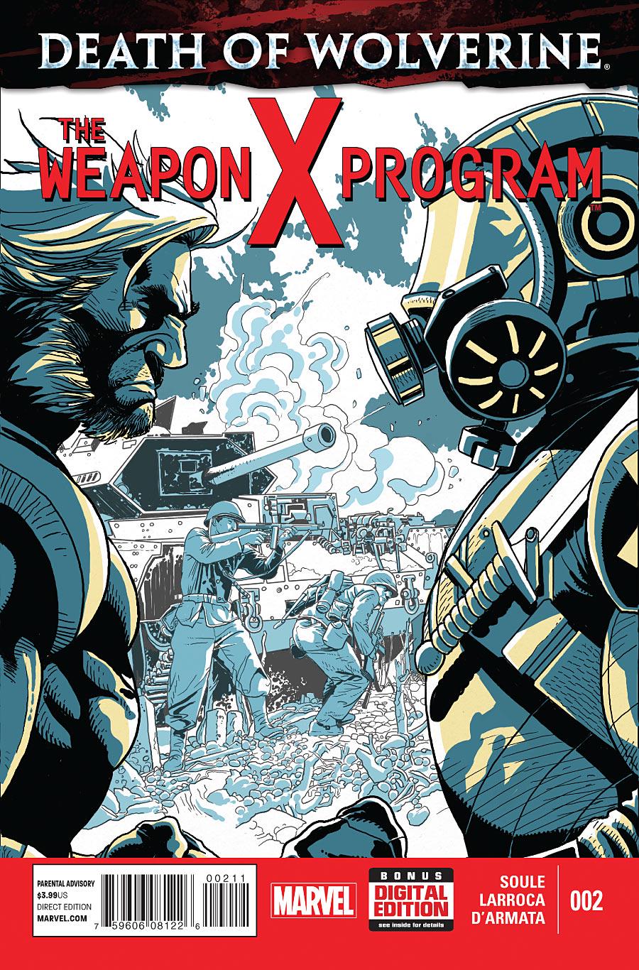 Death of Wolverine: The Weapon X Program #2 (2014) Comic Books Death of Wolverine: The Weapon X Program