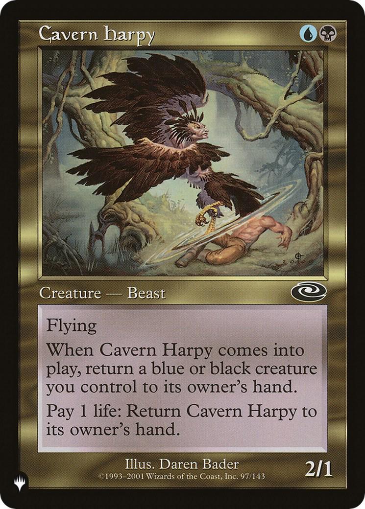 Cavern Harpy (Magic The List Reprints)