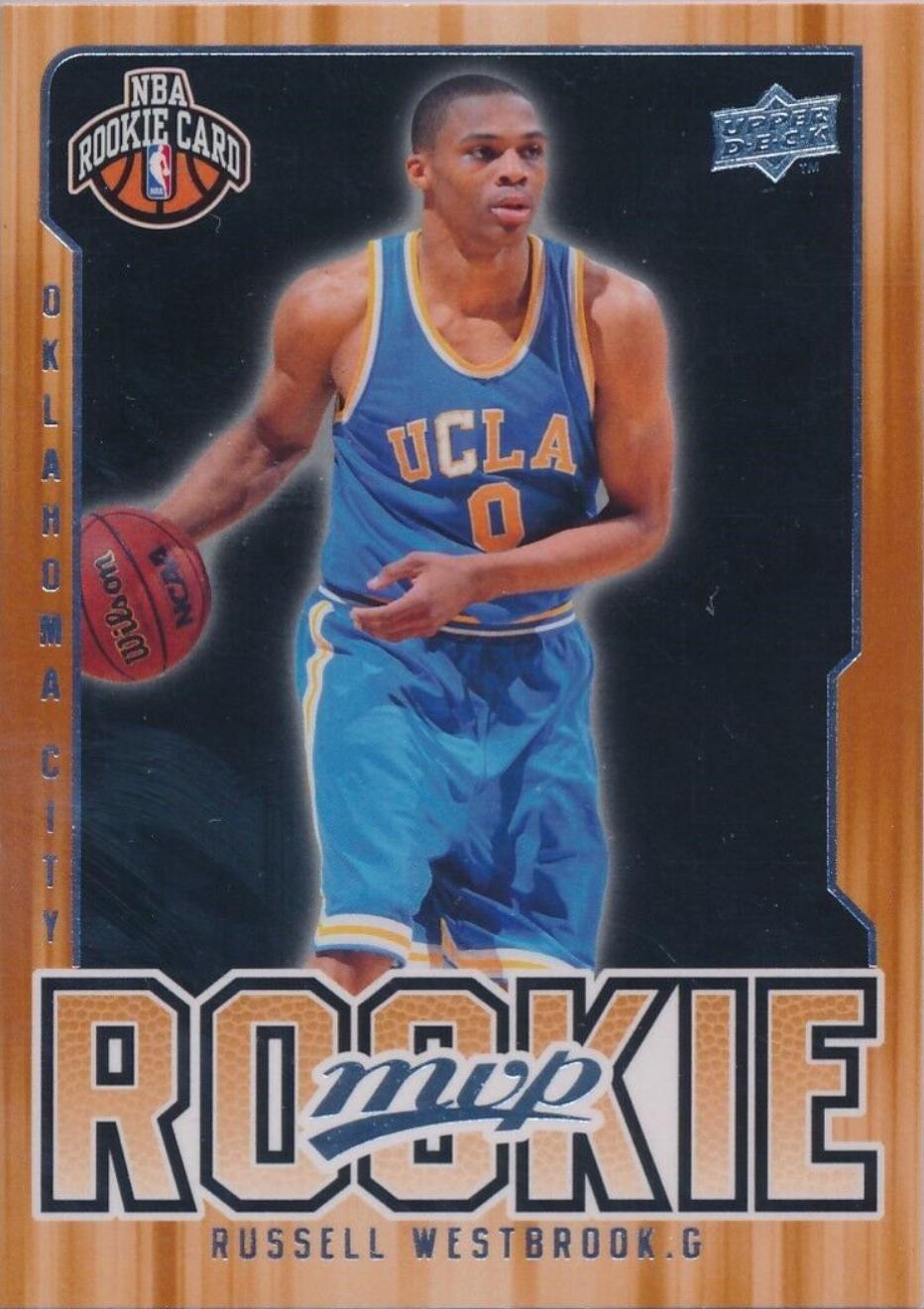 Russell Westbrook #204 Basketball Cards 2008 Upper Deck MVP