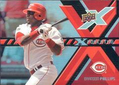 Brandon Phillips #X-BP Baseball Cards 2008 Upper Deck X Xponential Prices