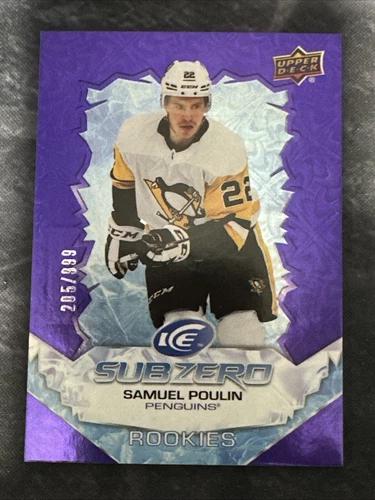 Samuel Poulin #SZ-PL 2022 Upper Deck Ice Hockey Sub Zero Rookie