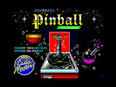 Loading Screen | Advanced Pinball Simulator ZX Spectrum