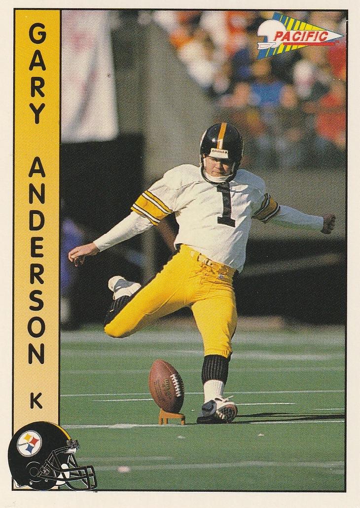 Gary Anderson #254 1992 Pacific Football